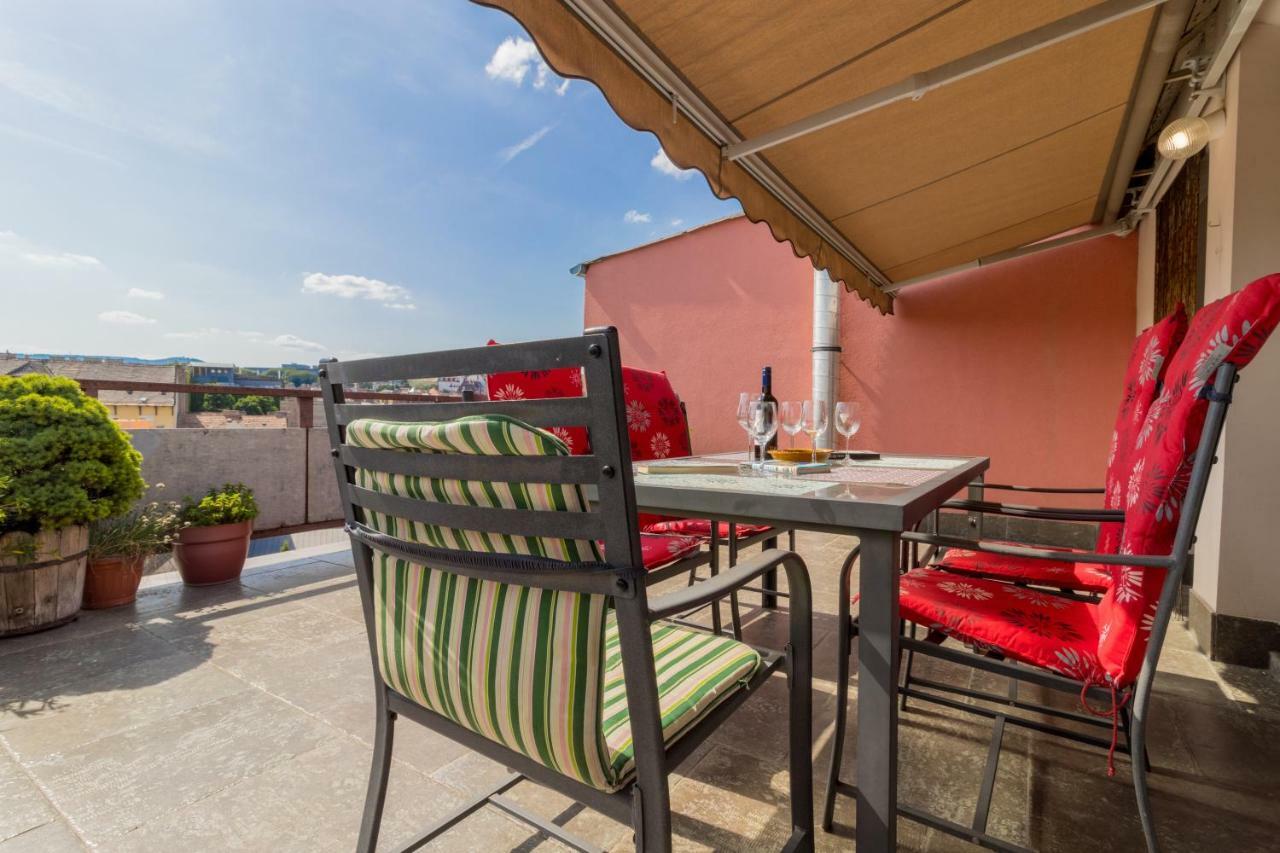 Margaret Apartment For 5 People With Panorama Terrace Budapest Exteriör bild