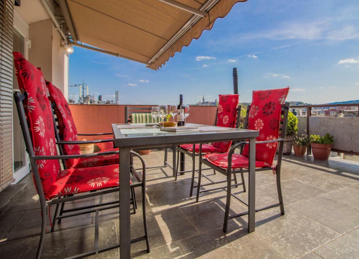 Margaret Apartment For 5 People With Panorama Terrace Budapest Exteriör bild